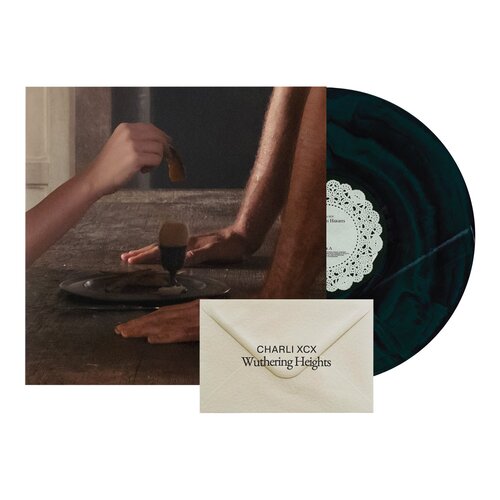 CHARLI XCX - Wuthering Heights / Color: Black and Dark Green Marbled / 1xLP / EAN: 0075678590818
