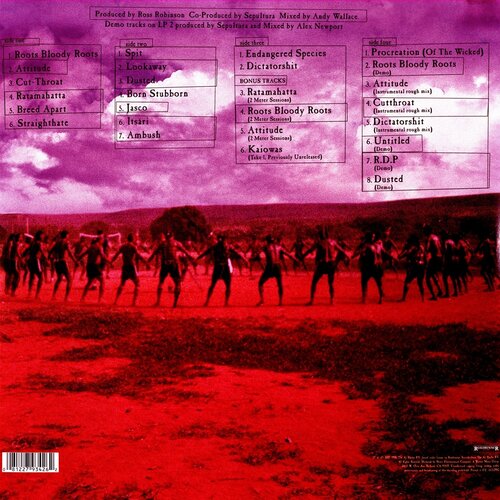 Sepultura - Roots / Color: Negro / 2xLP / EAN: 0081227934262