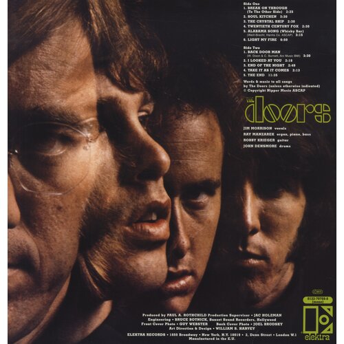 The Doors (mono) / Color: Negro  / 1xLP / EAN: 0081227978884