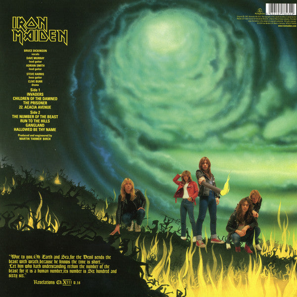 Iron Maiden - The Number Of The Beast / Color: Negro / 1xLP / EAN: 5054197784309